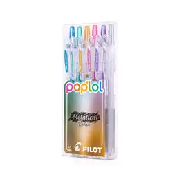 Pilot Set de Lápices Gel Poplol Metálicos 0.7