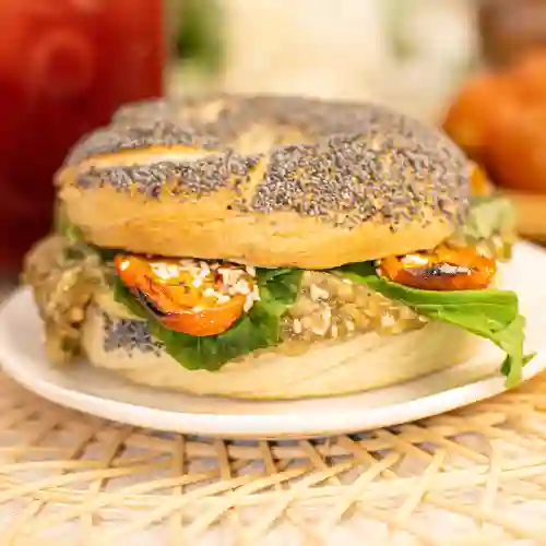 Baba Ganouch Bagel