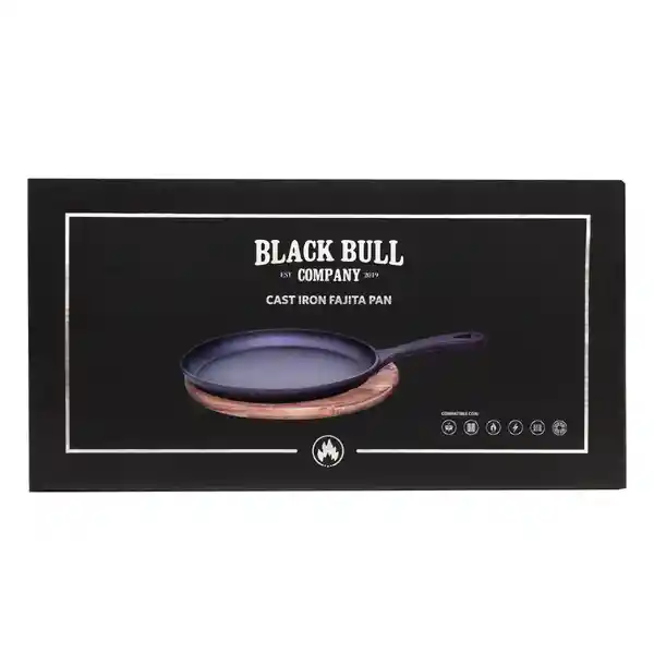 Black Bull Fajita Fierro Fundido