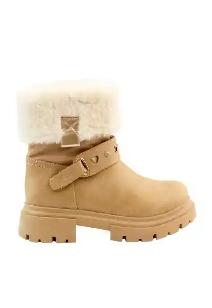 Botas W24 Niña Café 35 894 Ficcus