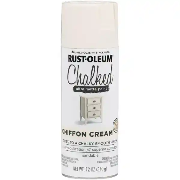 Pintura en Aerosol Chalked Tizada Crema Gasa 340 g