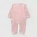 Pijama Entero de Bebé Niña Pink/Rosado Talla 0/3M Colloky