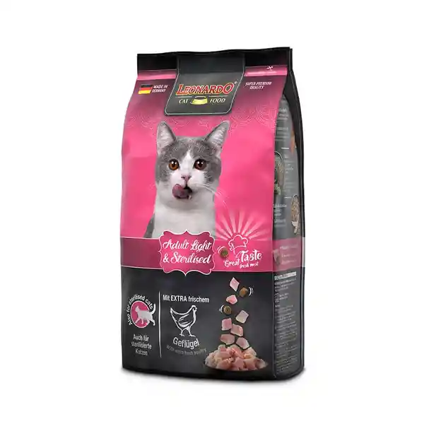 Leonardo Alimento Para Gato Adult Light