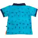 Polera Bebé Niño Turquesa Talla 3 A Pvy659-23Cal Pillín