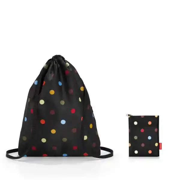 Bolsa Mochila Plegable Dots Reisenthel