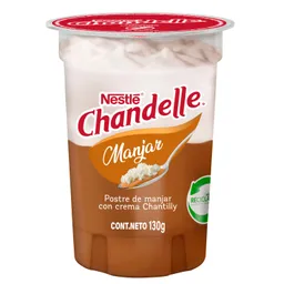 Nestlé Postre Chandelle Sabor a Manjar con Crema Chantilly