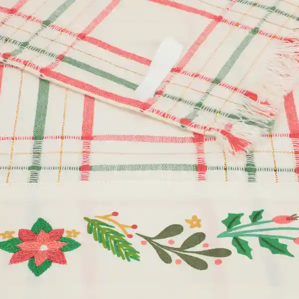 Paño Cocina Con Tejeduría Navidad 50 x 70 cm Casaideas