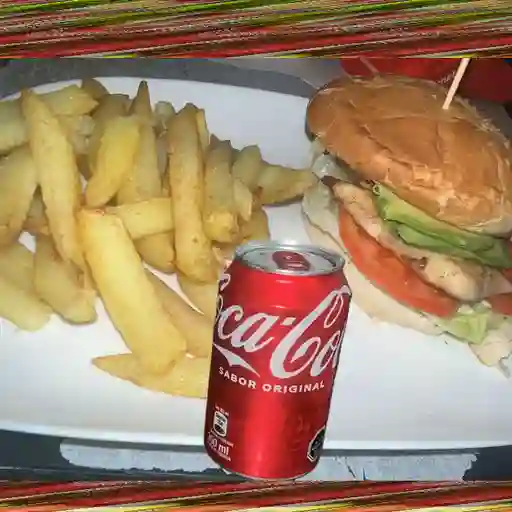 Hamburguesa de pollo