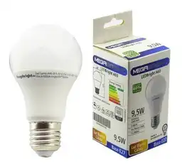 Megabright Ampolleta Led Luz Cálida 9.5W E27