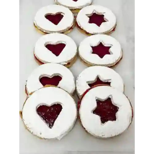 Pack de 4 Galletas Linzer