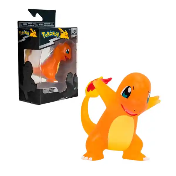 Pokémon Figura de Colección Transparente Charmander 8 cm