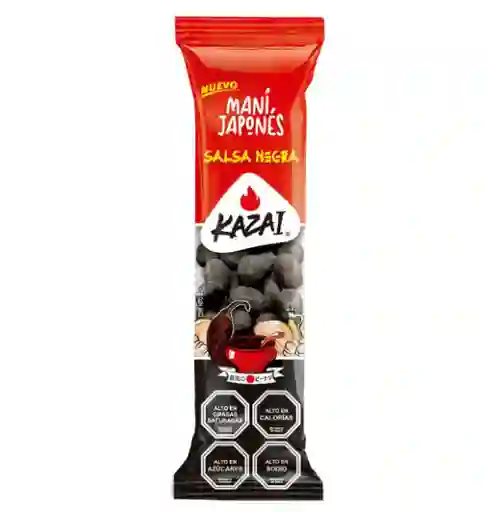 Kazai Maní Japonés Salsa Negra
