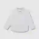 Camisa Clásica de Niño Blanco Talla 12A Colloky