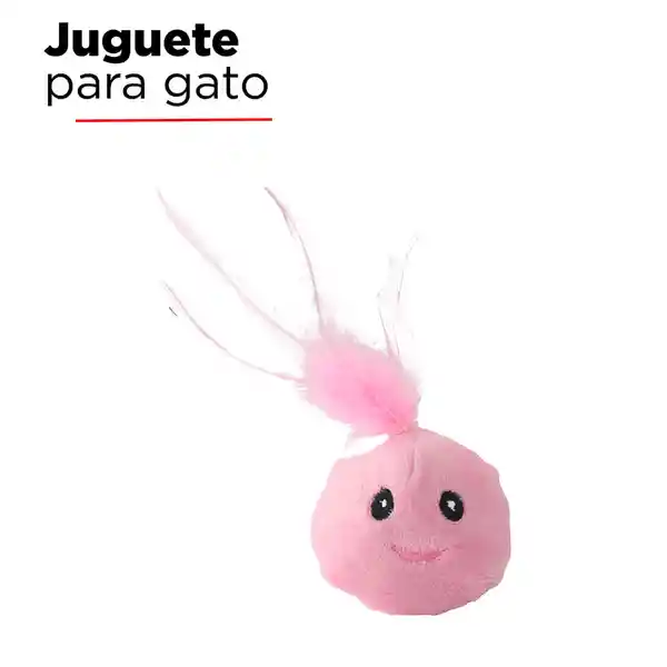 Peluche Para Gato Rosa Miniso