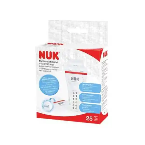 Bolsas Para Leche Materna Nuk 25 Piezas