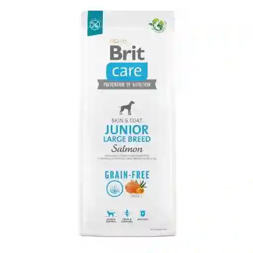 Brit Care Alimento Perro Salmón Junior Grain-Free Raza Grande