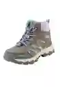 Zapatillas Outdoor Caña W24 Niña Gris 34 915 Ficcus