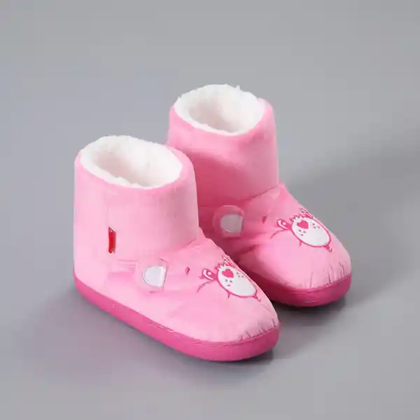 Botas Carebears Color Rosado Talla 37-38 Flores