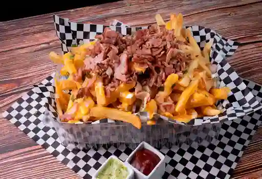 Papas Fritas Bastón con Tocino