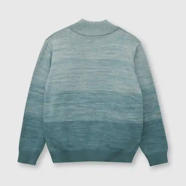 Sweater Degradado de Niño Color Jade Talla 4A Colloky