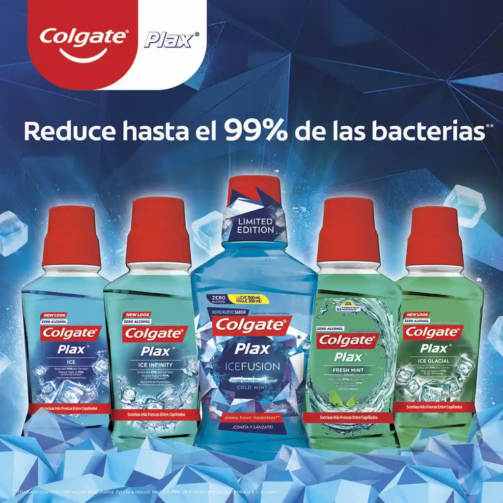 Colgate Plax Enjuague Bucal Fresh Mint Plax