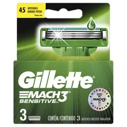 Gillette Repuesto Mach 3 Sensitive