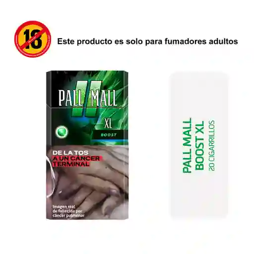 Pall Mall Cigarrillos Boost Xl