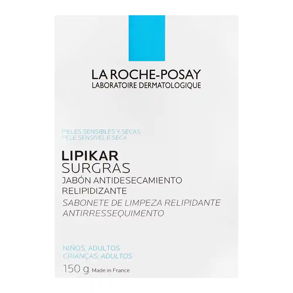 La Roche-Posay Jabón Relipidizante Lipikar Surgras