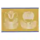 Individual Ribb Tejeduría Mostaza Casaideas