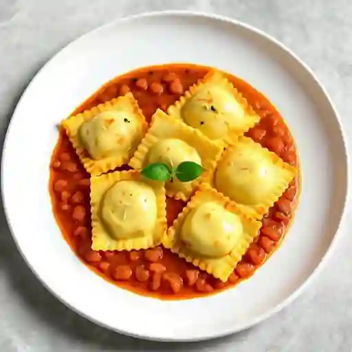 Ravioli Ricota Y Espinaca