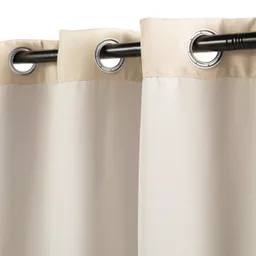 Cortina Blackout Con Ojetillos Tweed 140 x 240 cm Casaideas