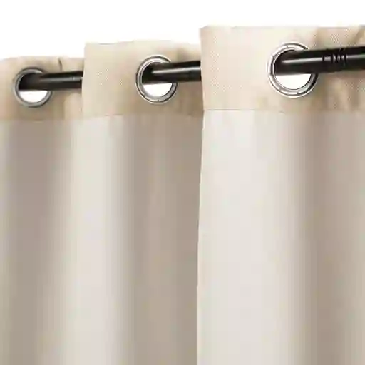 Cortina Blackout Con Ojetillos Tweed 140 x 240 cm Casaideas