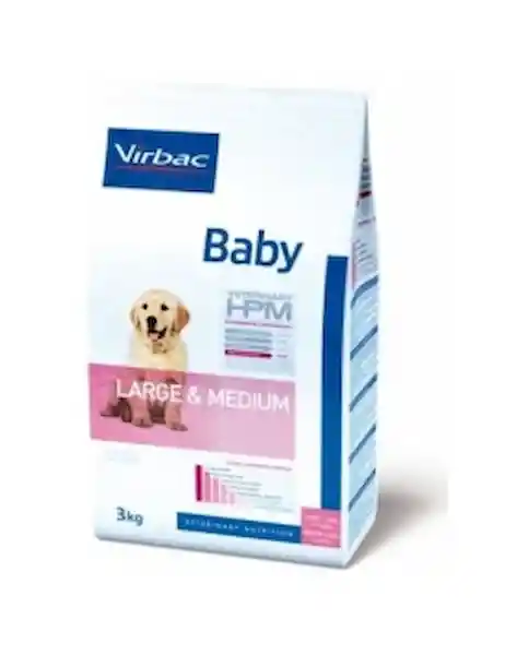 Virbac Alimento Para Perro Baby Large & Medium