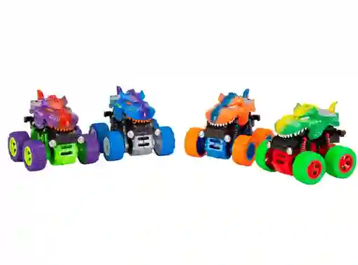 Ebx Vehículo Dino Fricción Surtidos