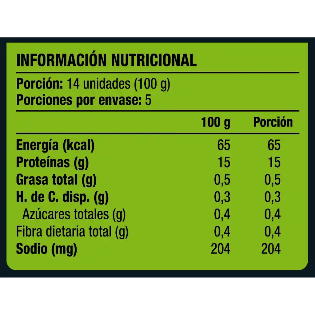 Cuisine & Co Camaron Cido Sin Cascara 51 60