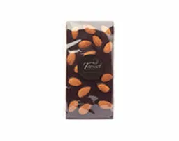 Barra de Chocolate Amargo 73% Cacao Con Almendras Tostadas
