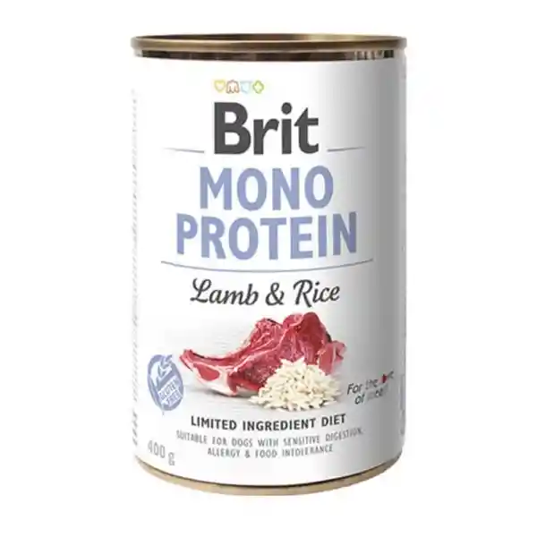 Brit Mono Protein Alimento Perro Lamb & Rice