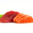 Sashimi Atún Rojo y Salmón 8 Cortes