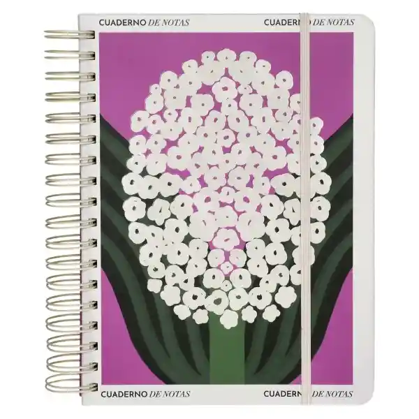 Cuaderno 1/2 Oficio Tapa Morado 18 x 3.5 x 24 cm Casaideas
