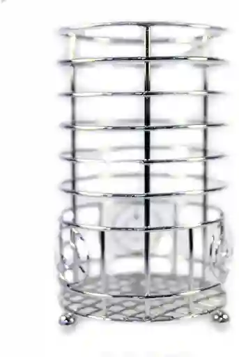 Haus Porta Utensilios Crom Circular