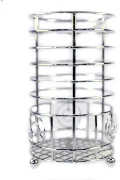 Haus Porta Utensilios Crom Circular