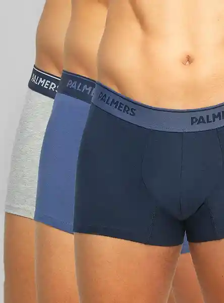 Palmers Pack Bóxer Corto Gris/Mel Talla L P3128Aw