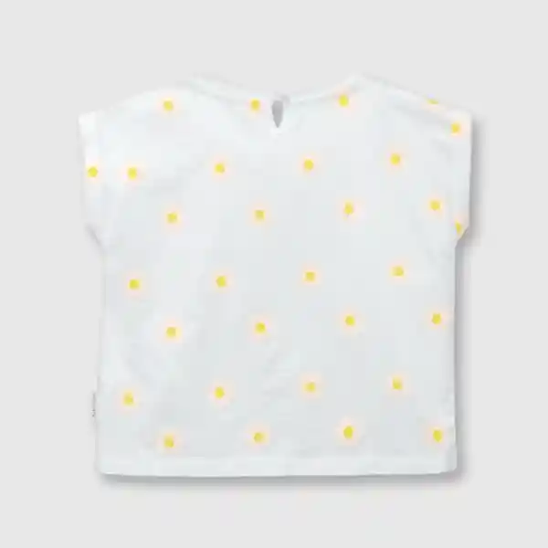 Polera Minnie de Bebé Niña Blanco Talla 24M Colloky