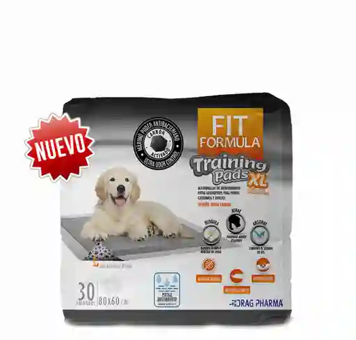 Fit Formula Alfombrilla Training Pads Carbón 60 x 80