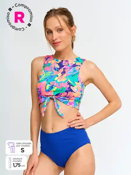 Index Traje de Baño Bikini Halter S25 Fucs S