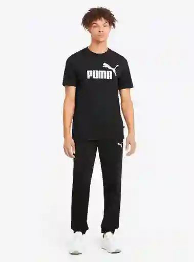 Puma Polera Esslogo Negro L 01 586666