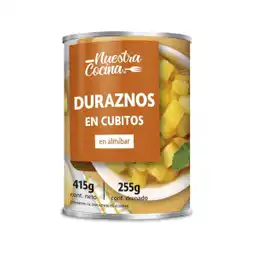 Nuestra Cocina Duraznos en Cubitos
