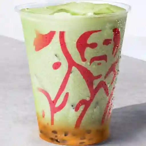 Matcha frio maracuyá