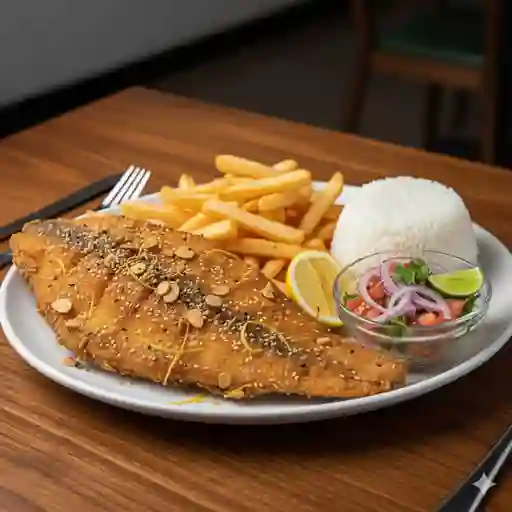 Pesca Del Día Frita