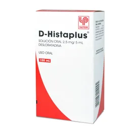 D-Histaplus: Principio Activo: Desloratadina